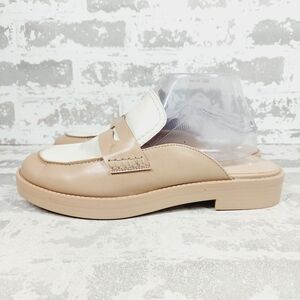 New Marc Fisher Burlesk Patent Latte Loafers H954